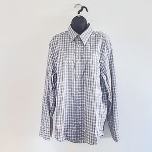 Eddie Bauer Mens Long Sleeves Button Down Shirt Size Medium